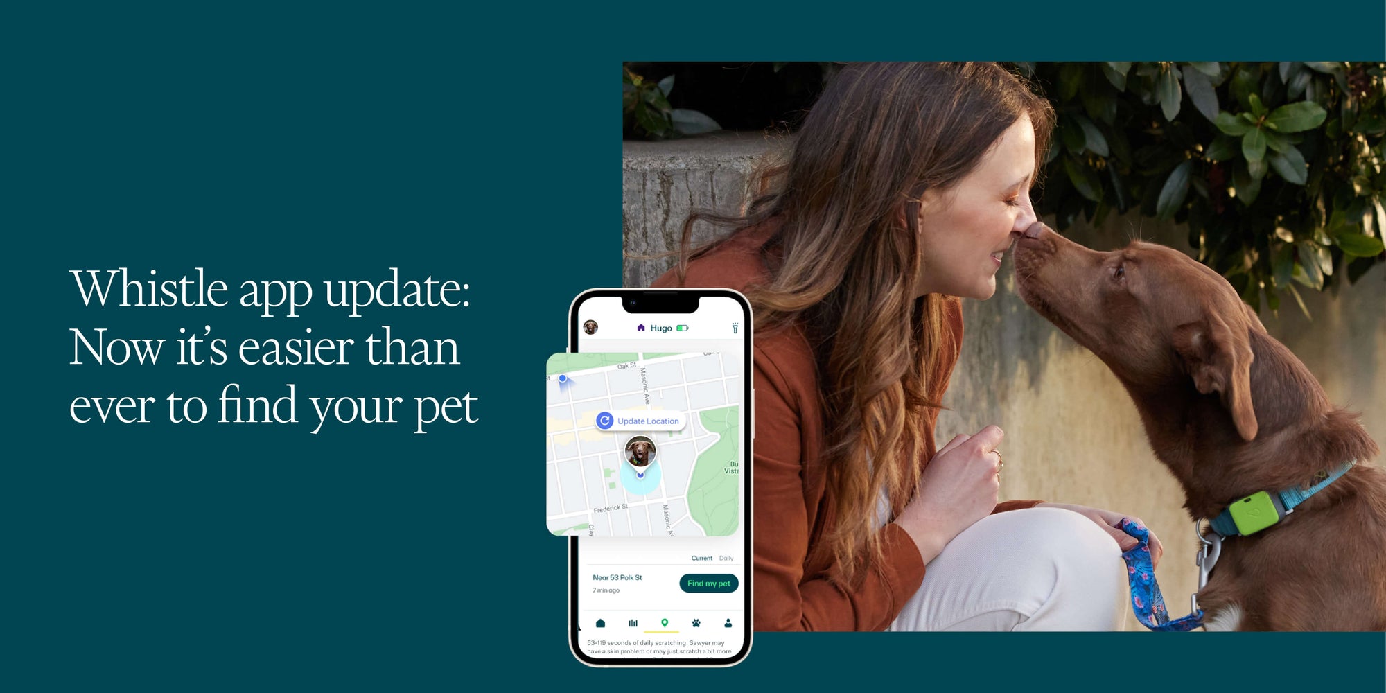 Whistle App Update: Now it's easier than ever to find your pet - Whistle