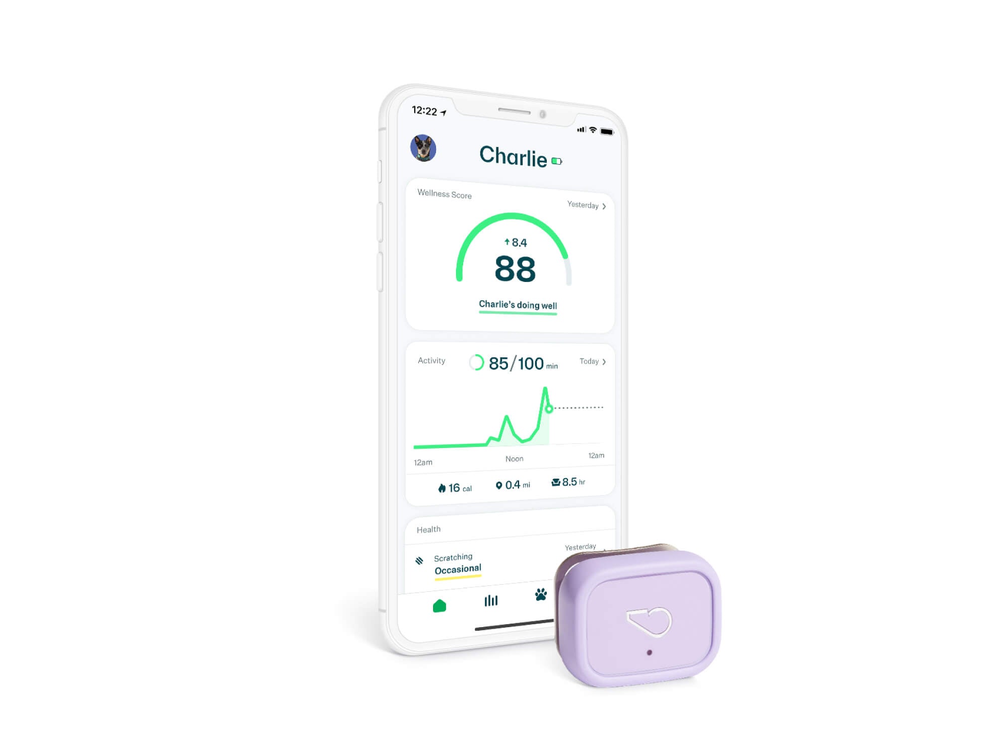 Whistle Health 2.0 Smart Device 