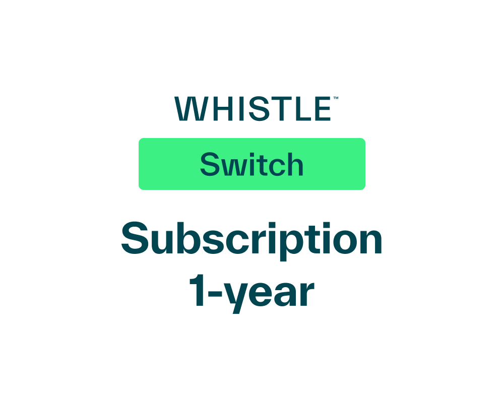 Whistle Switch 1 Year Subscription - Billed annually - Whistle